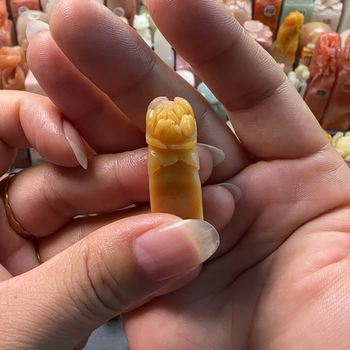 昌化石印石1.3厘米左右包刻字