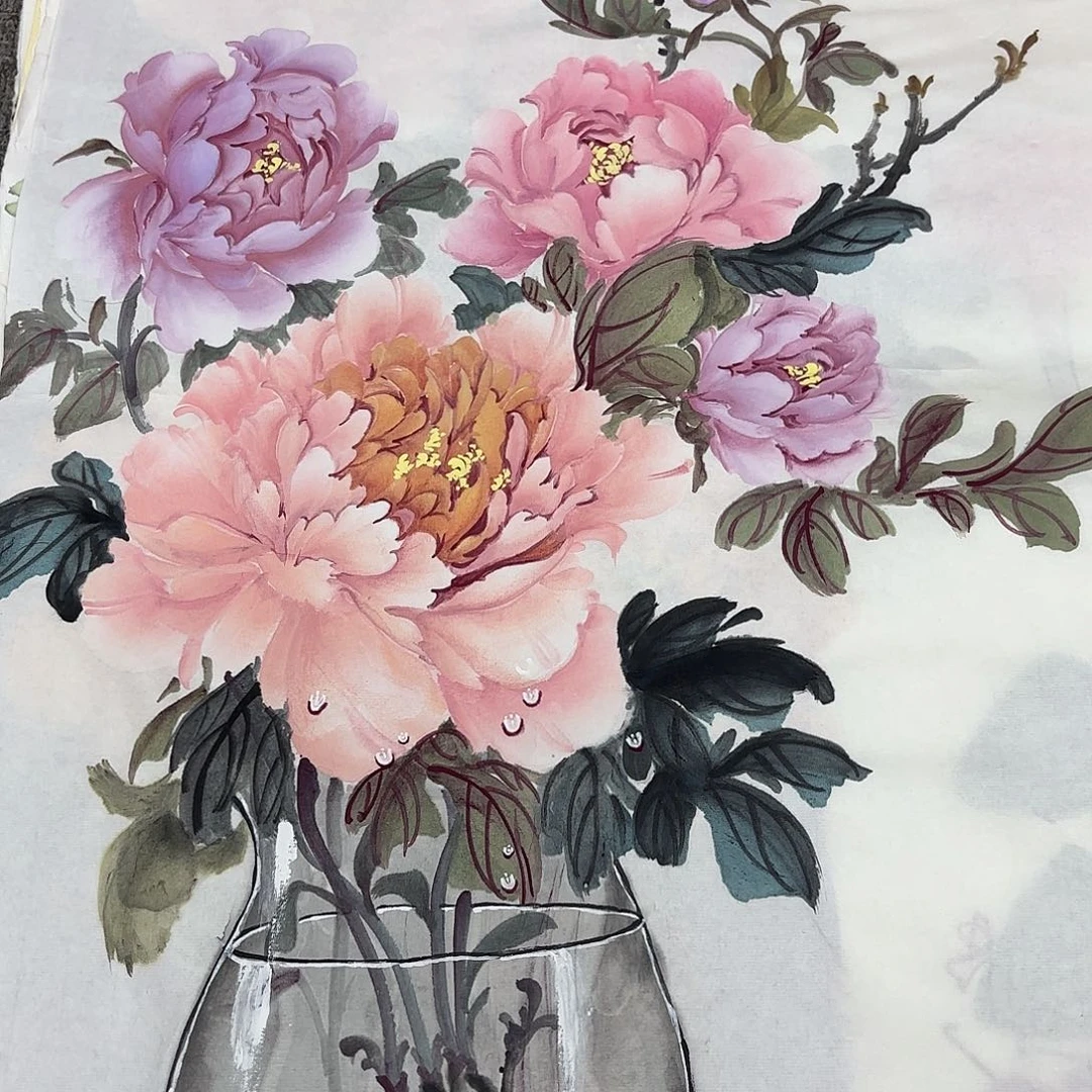 国画国画作品多次入选国内外