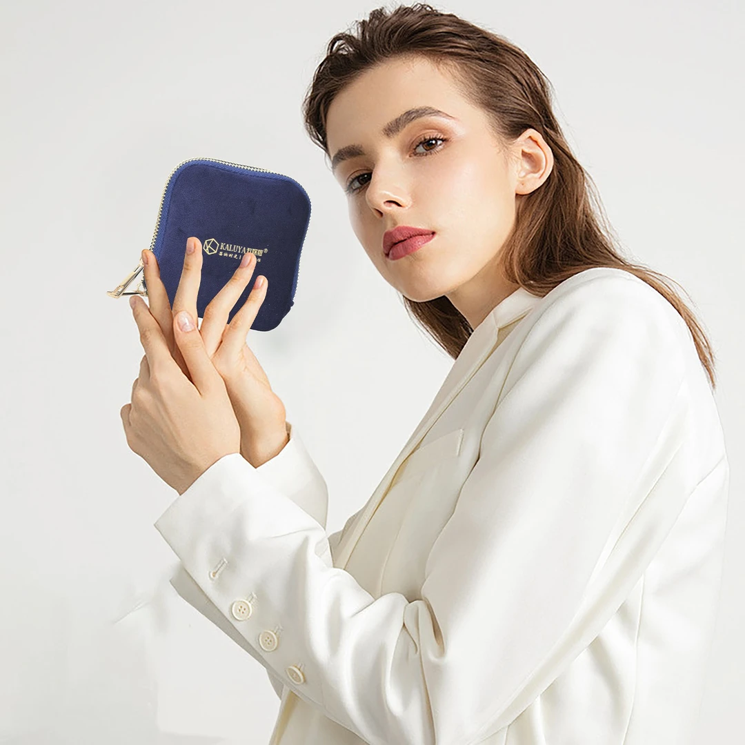 首饰盒/箱 【首饰收纳包】高级感珠宝首饰袋绒布大容量项链首饰盒