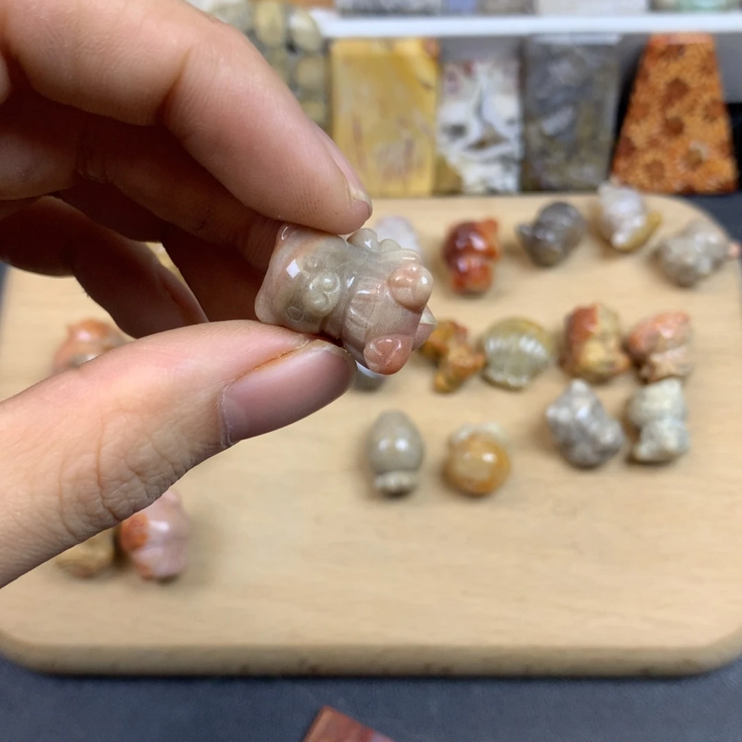 s***n硅化珊瑚（珊瑚玉）未镶嵌五