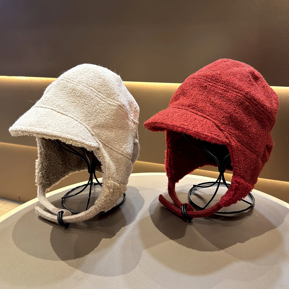 儿童帽子韩版户外百搭休闲护耳雷锋帽中大童防寒包头帽男女童保暖