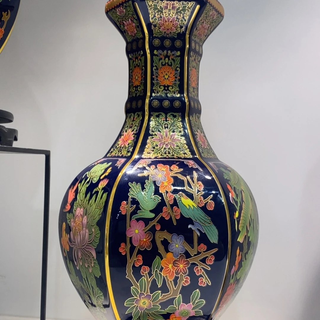 摆件景德镇陶瓷花瓶摆件