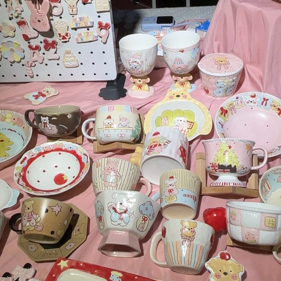 摆件陶可爱的摆件