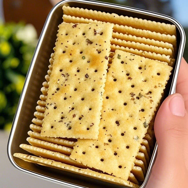 20包/箱 黑松露火腿苏打饼干咸香酥脆办公室休闲解馋零食优选风味