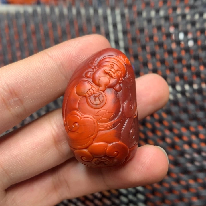 吊坠(不含链)未镶嵌南红玛瑙