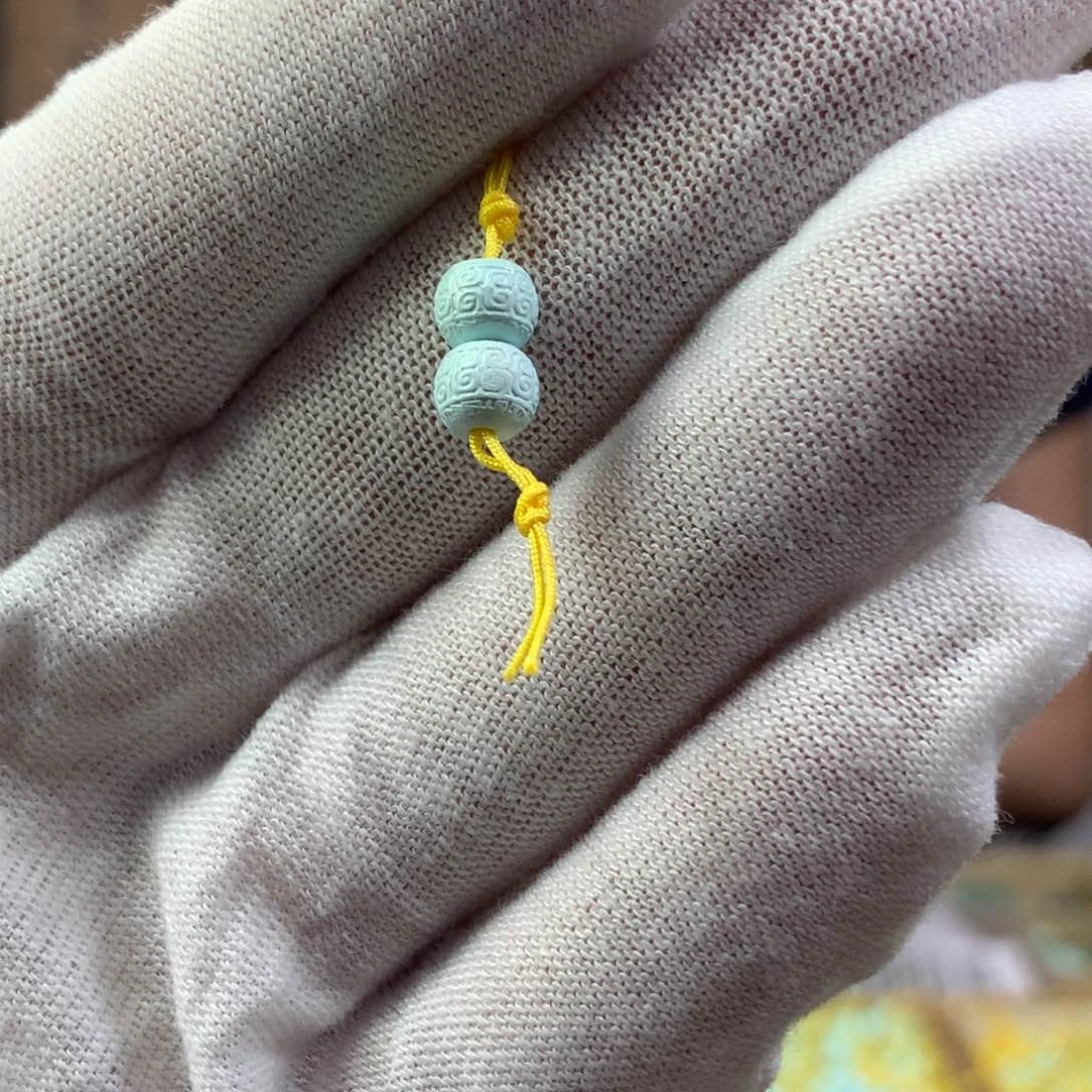 绿松石未镶嵌挂件