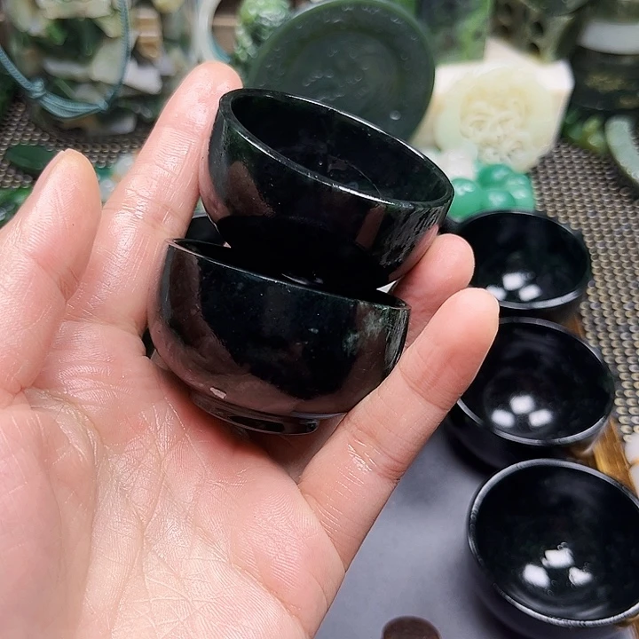 和田玉玉牌未镶嵌云*.