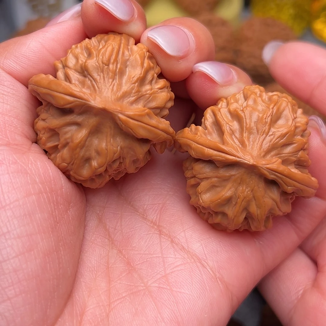 把件文玩核桃毕业肉纹龙鳞39全品
