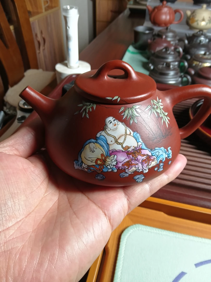原矿大红袍子冶石瓢230cc