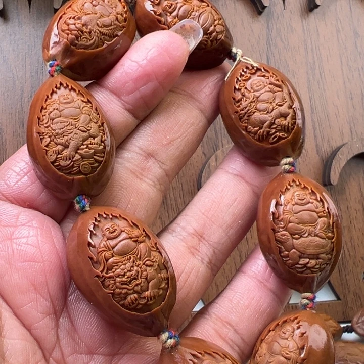 手串/手链橄榄核2.2骑兽弥勒