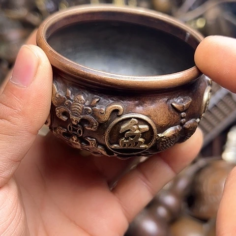 铜制文玩把玩物件