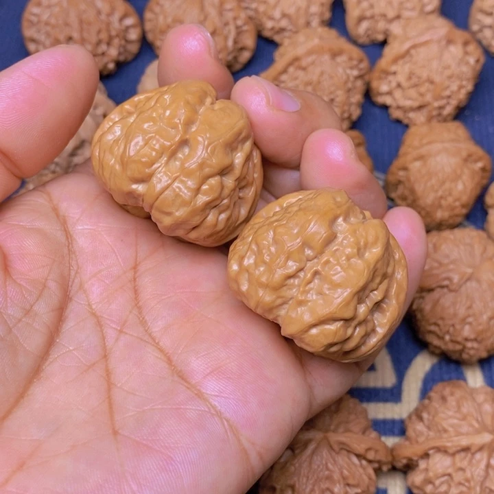 【闪购商品】文玩核桃吊坠Y*X蛙蛙37