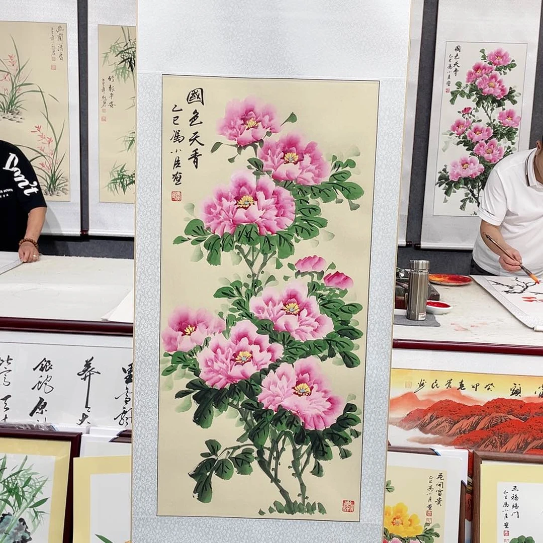 国画手绘作品手绘作品