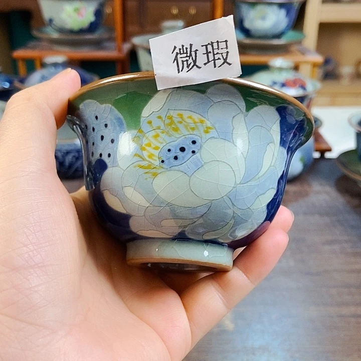 瓷片手工制作工艺精湛等