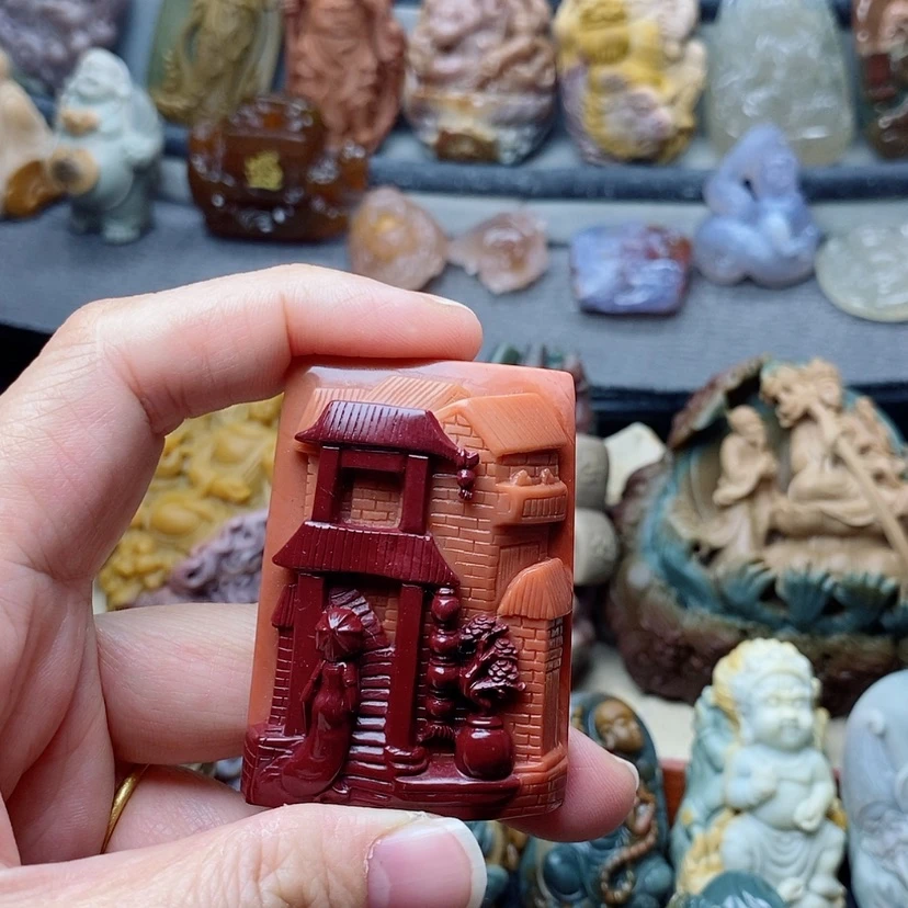 【闪购商品】定制石英质玉吊坠未镶嵌