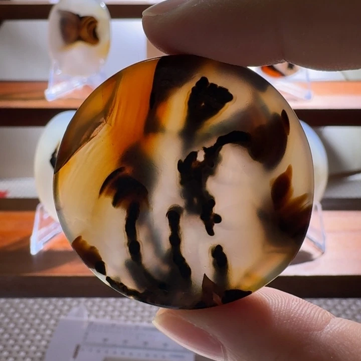 玛瑙/玉髓合金颈饰