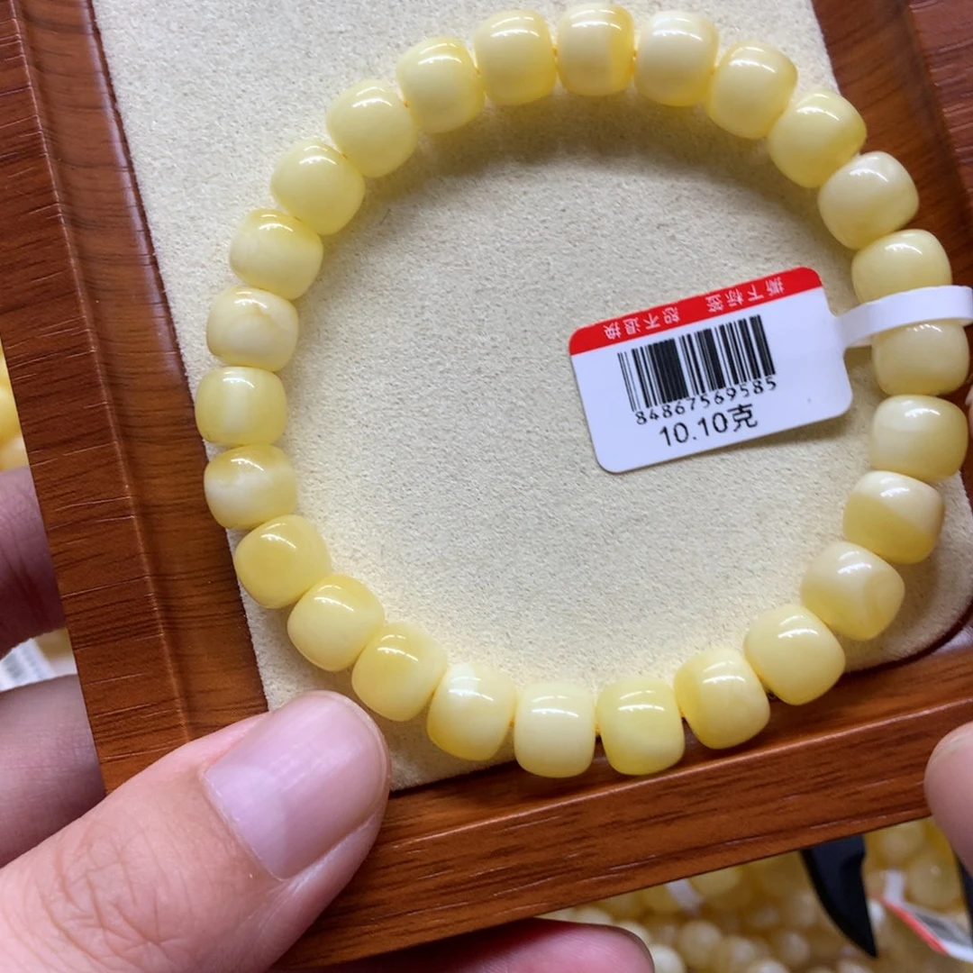 蜜蜡未镶嵌手链蜜蜡