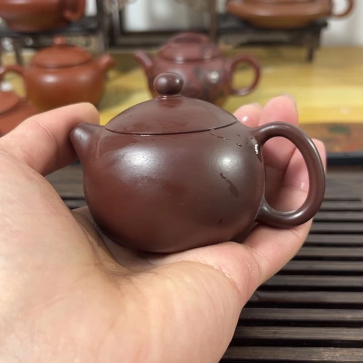 紫砂茶壶原矿紫砂半手工制作