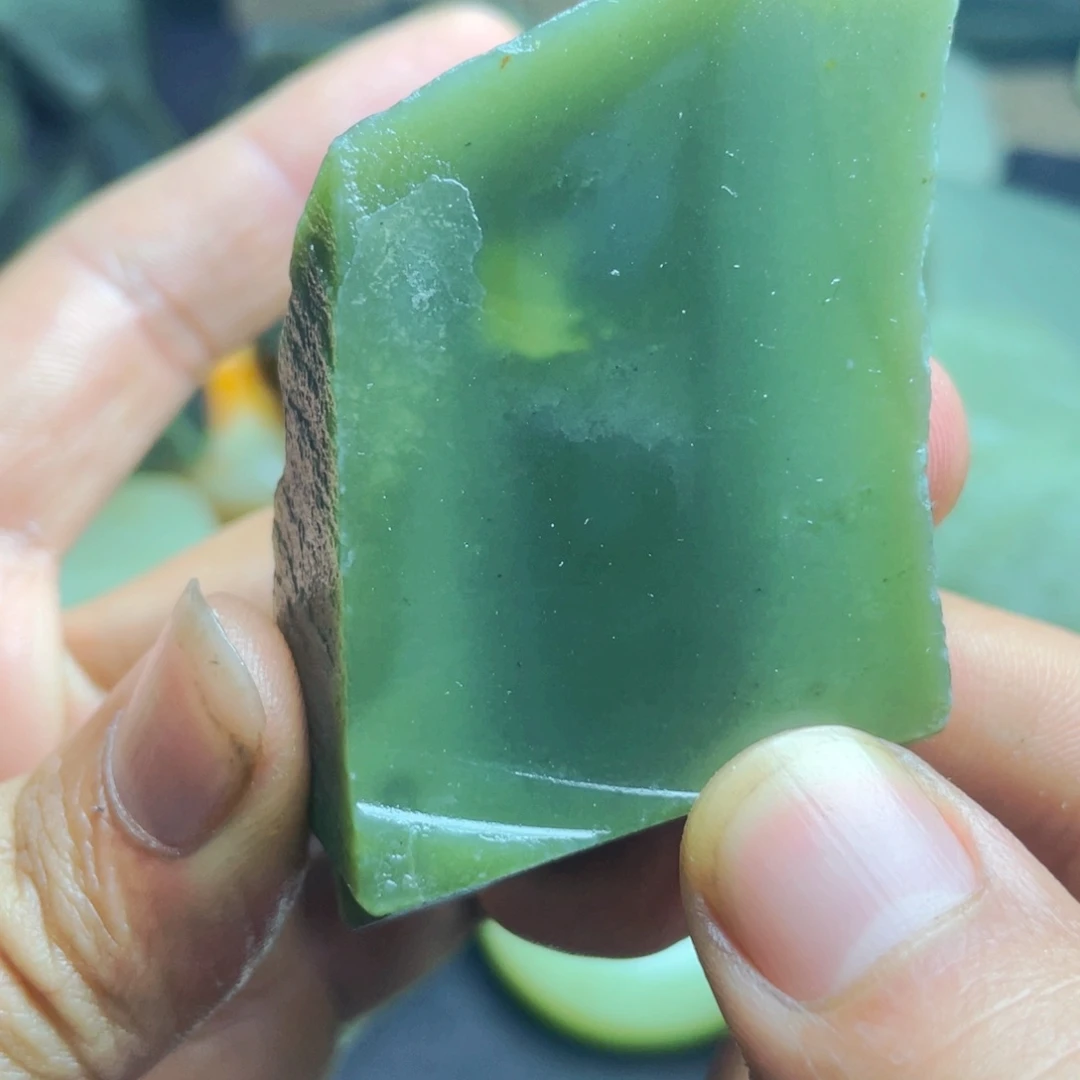 和田玉珠宝半成品未镶嵌