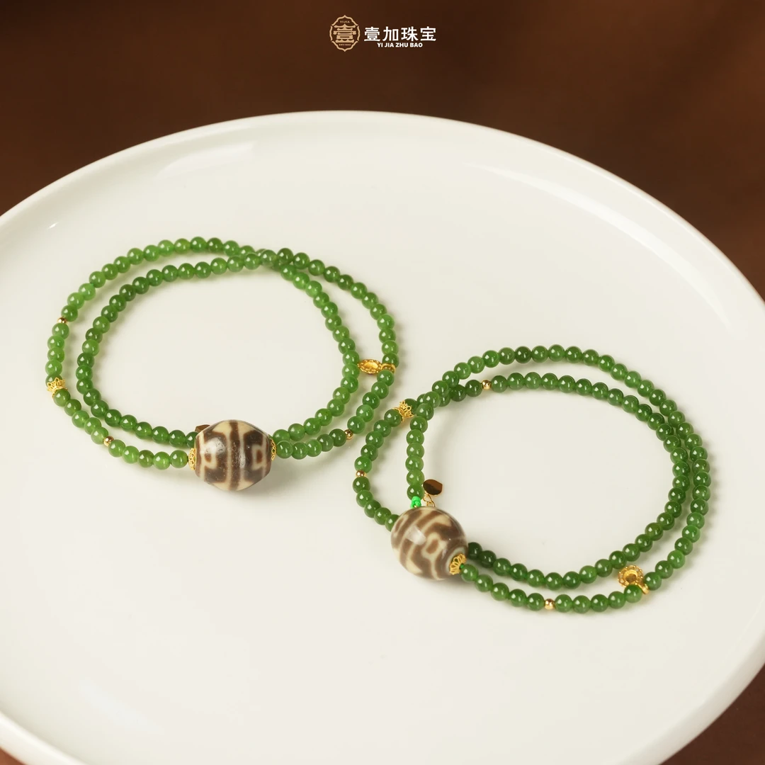 壹加师姐｜手工设计六瓣项链项链多样性发一2292MK