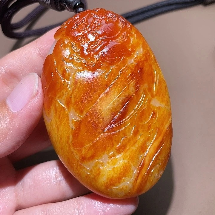 和田玉颈饰未镶嵌Y