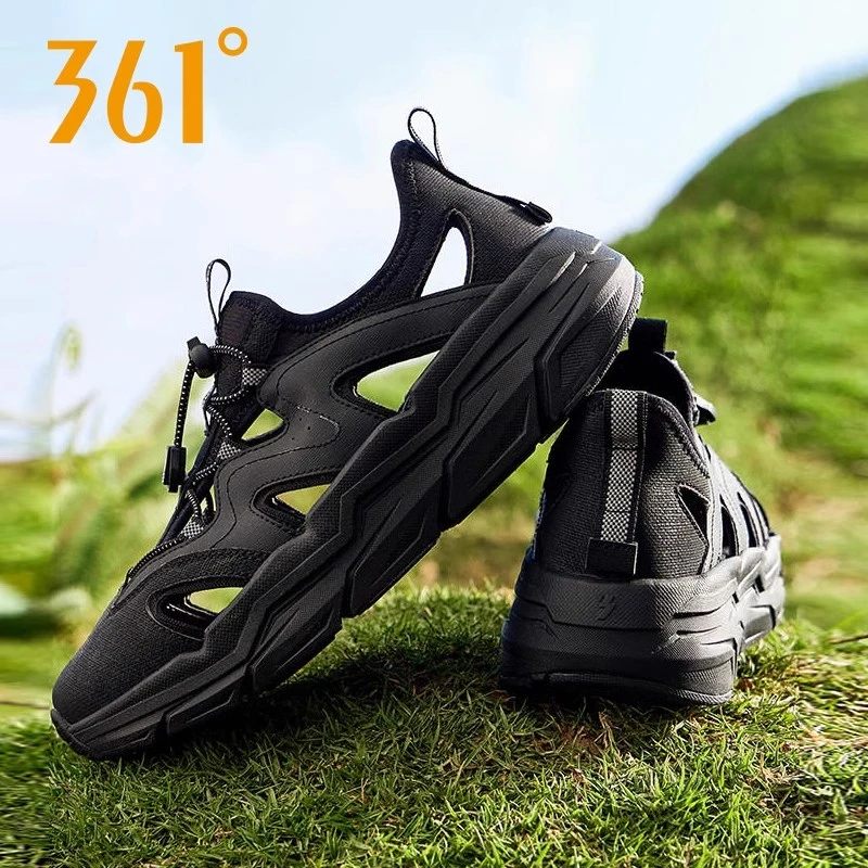 361男鞋凉鞋男溯溪鞋运动鞋夏季户外登山徒步沙滩涉水鞋子洞洞鞋
