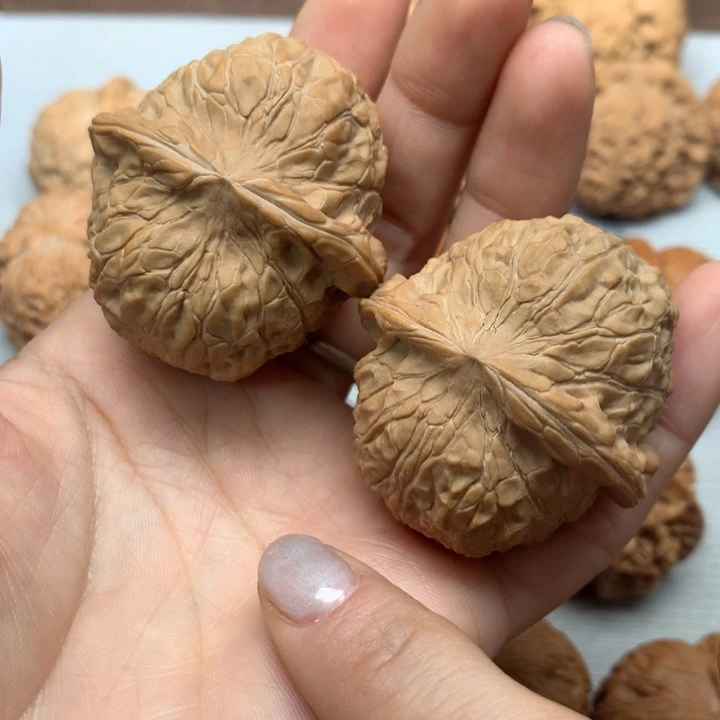 大***T把件文玩核桃南瓜墩43