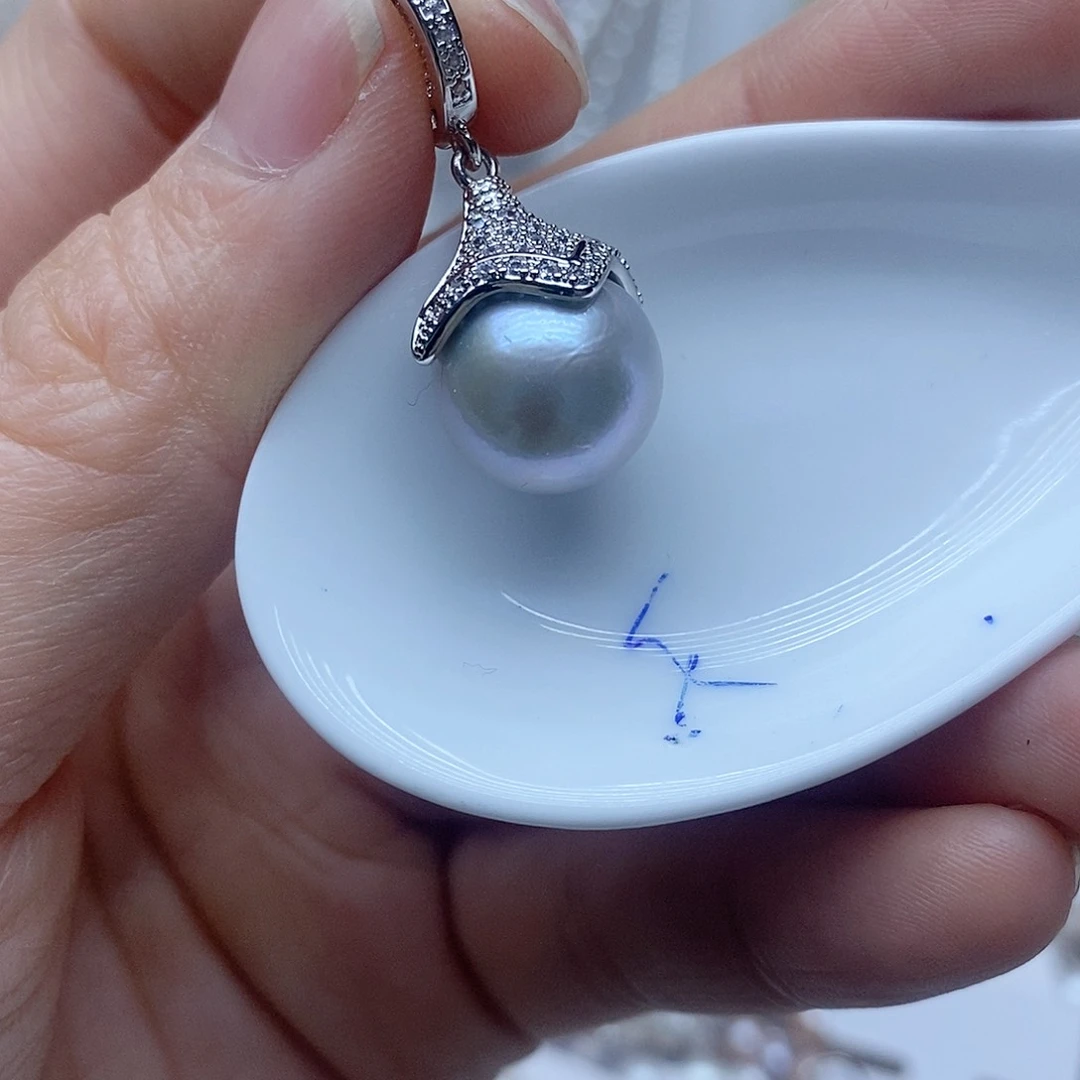 未镶嵌吊坠淡水珍珠