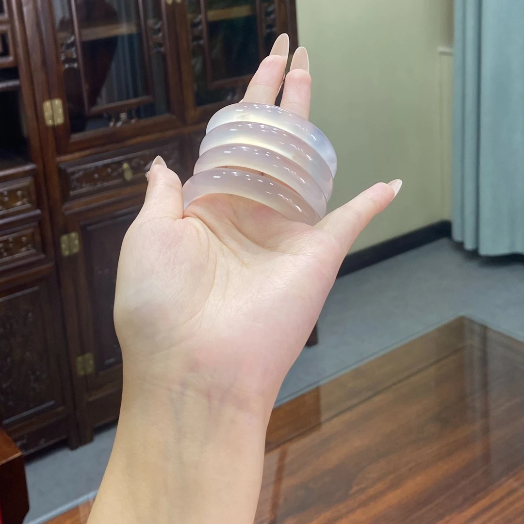 天然玛瑙荔枝冻手镯