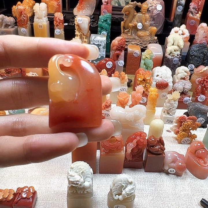 簧***城昌化石印石寿山石雕刻