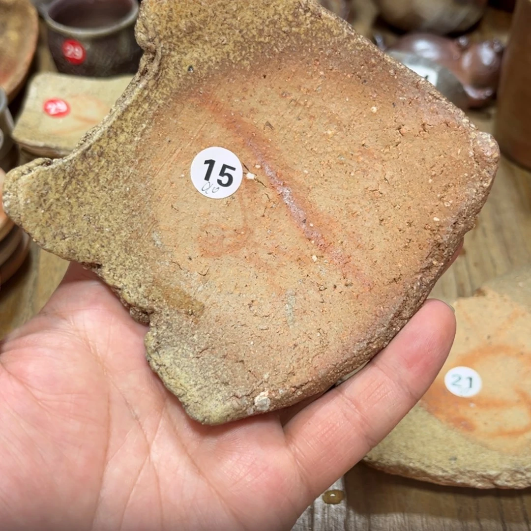 岁**安友利幸夫备前茶杯