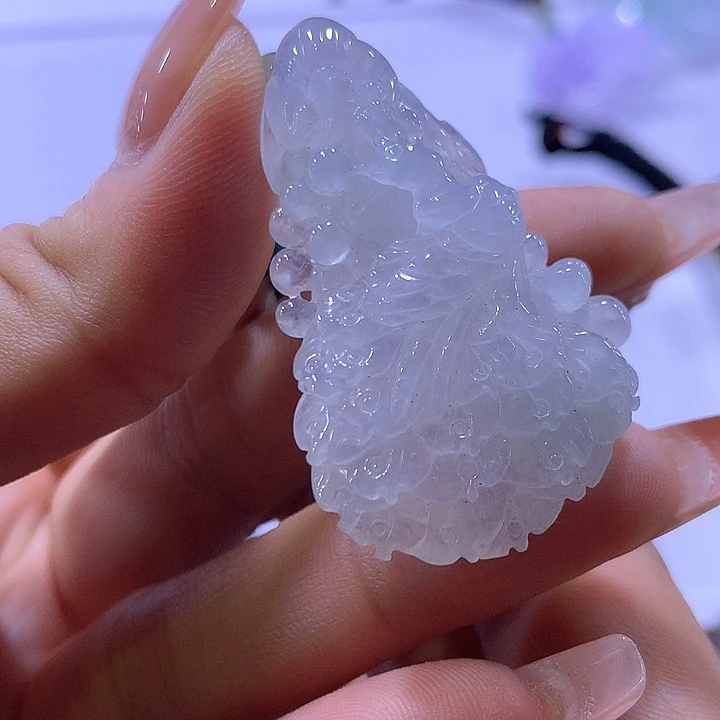 翡翠未镶嵌颈饰天然翡翠A货吊坠