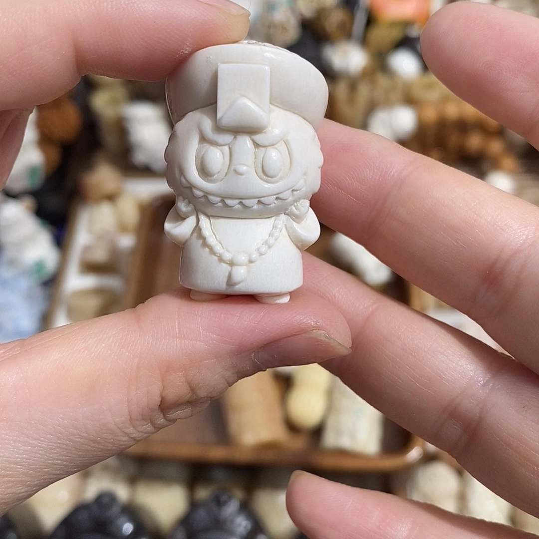 把件鹿骨M12僵小布鹿角