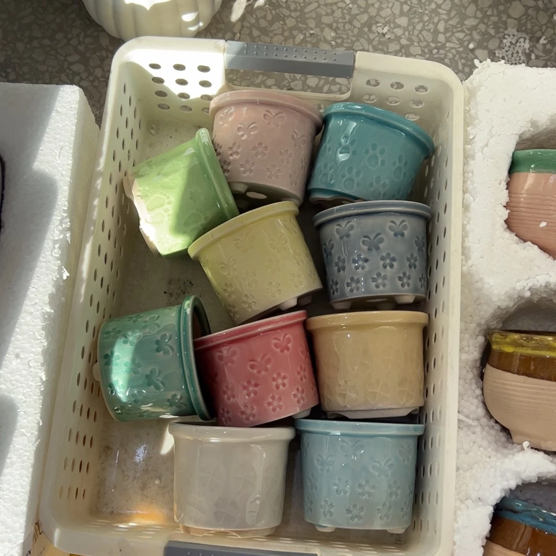 陶瓷陶瓷多肉花盆@@38