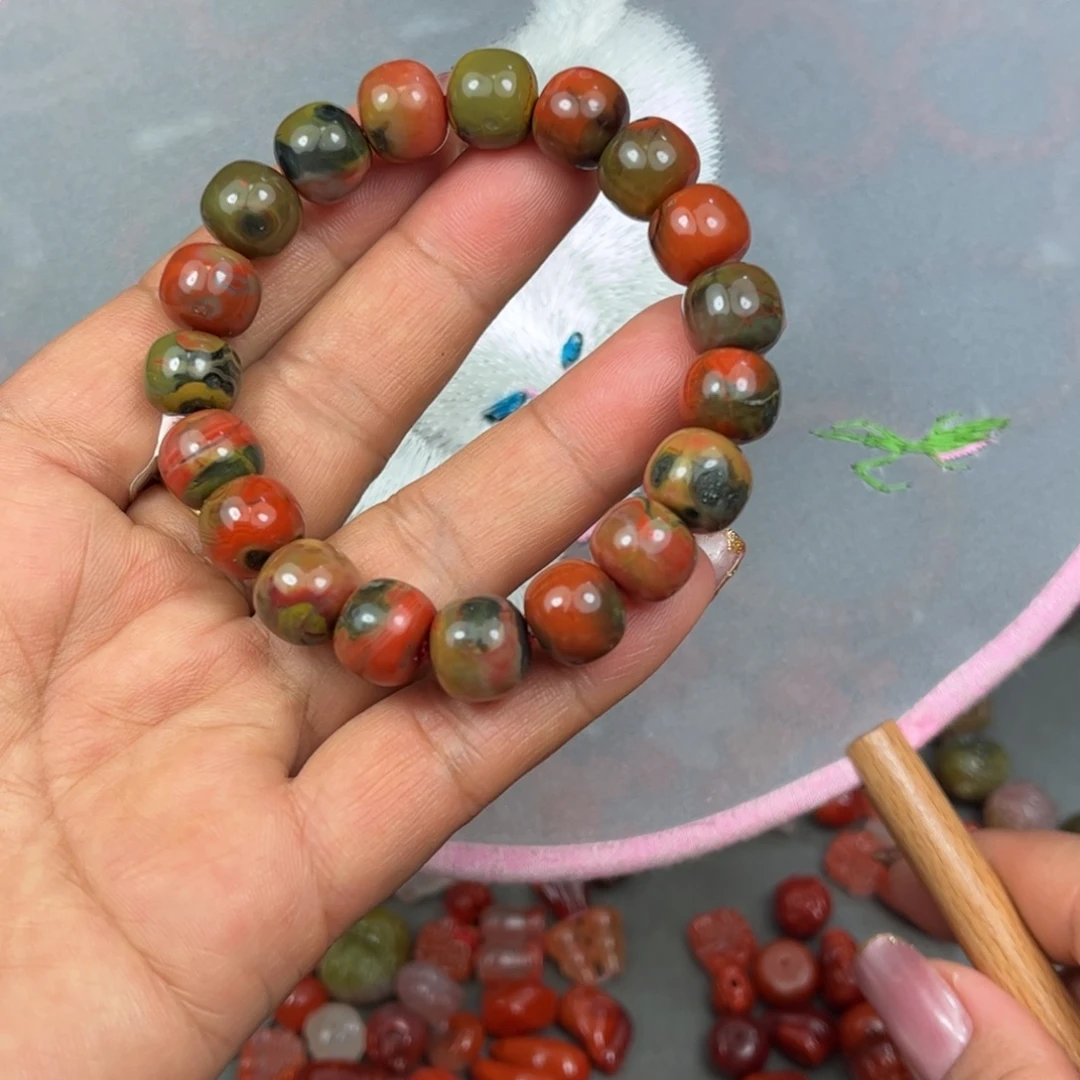 南红玛瑙未镶嵌手串