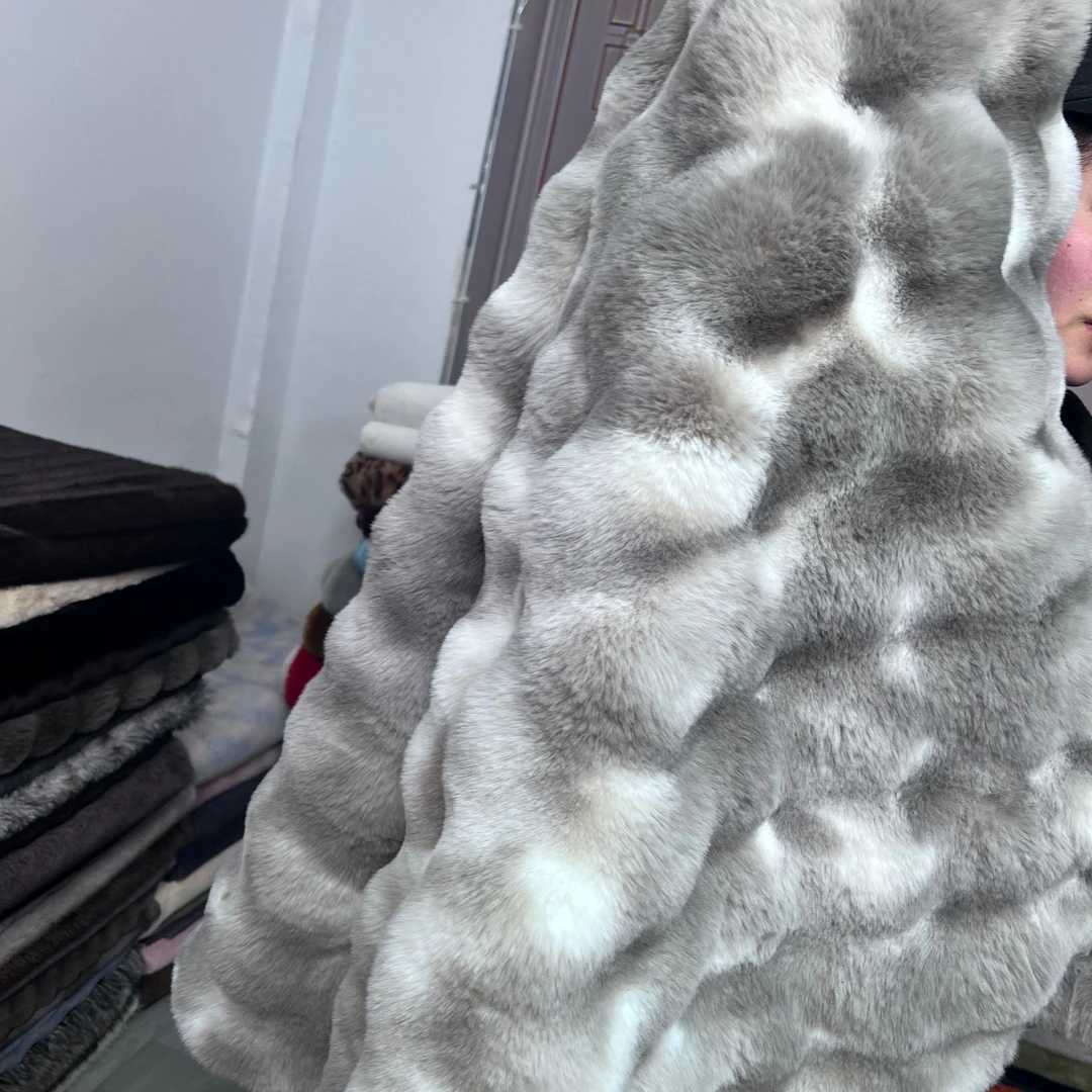 26号       羊毛仿水貂狐狸毛兔毛手工diy面料