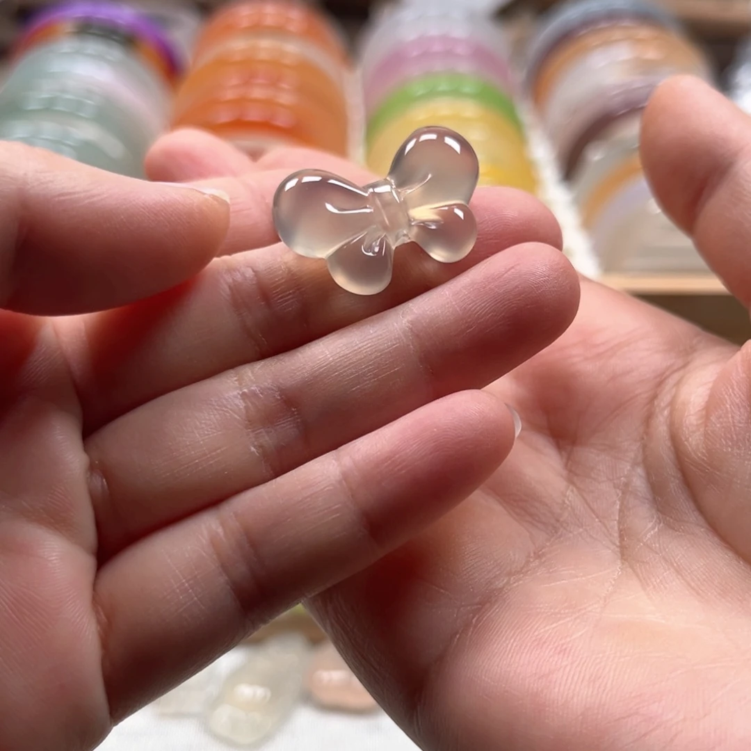 玛瑙/玉髓手镯未镶嵌傻*梗1