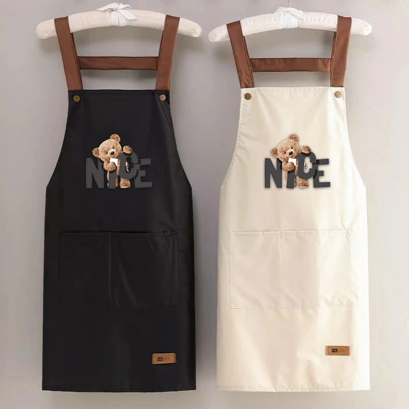 【抢！惊爆价！】成人时尚防水防油围裙工作家用洋气无袖韩版防水围裙