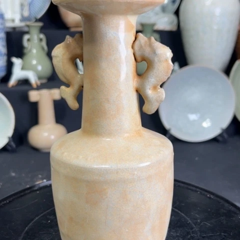 摆件老*单纯釉的一个小盏