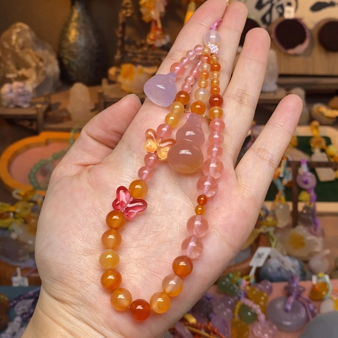 玛瑙/玉髓未镶嵌车挂