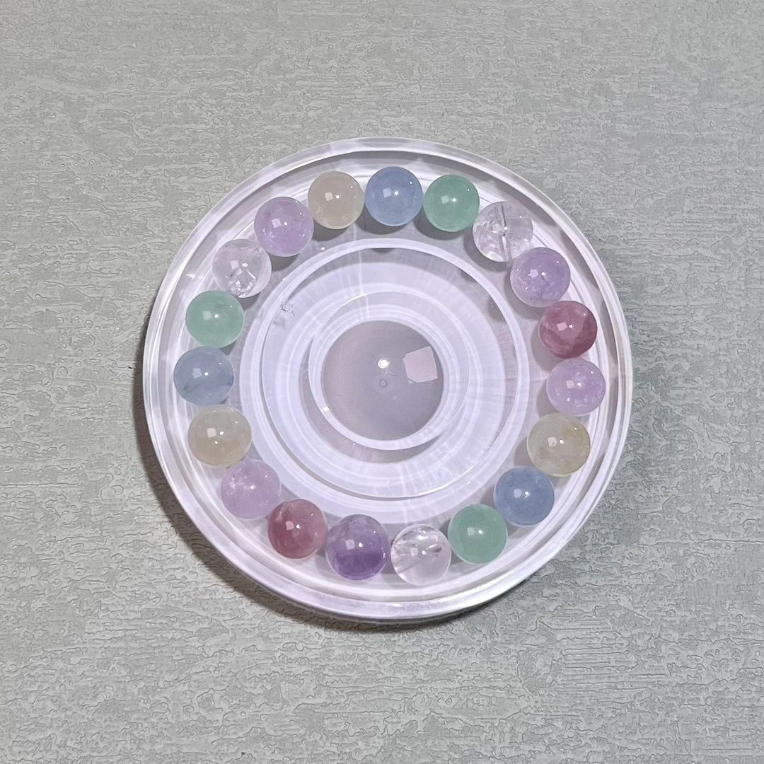 【水晶矿工】卡5—10mm天然水晶散珠玉石玛瑙DIY手作饰品