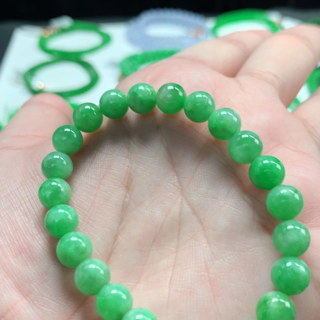 翡翠未镶嵌手链翡翠