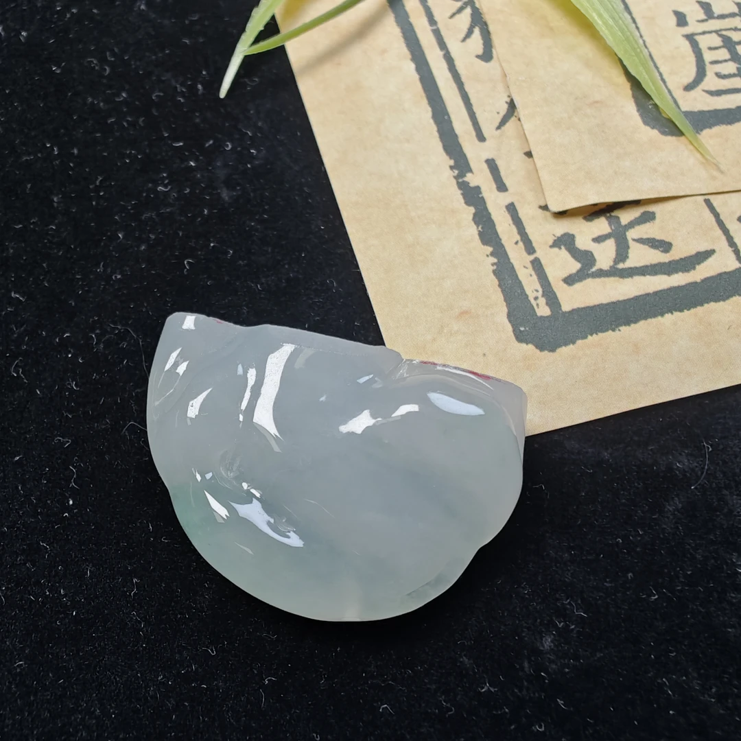 翡翠定制专用片料。尺寸32*21.7*8.7