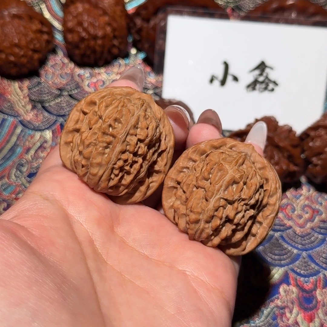 把件核桃682号39蓟县四座楼文玩核桃