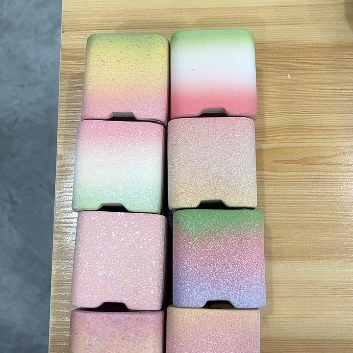 陶麦饭石马卡龙色系内口4.5内高5