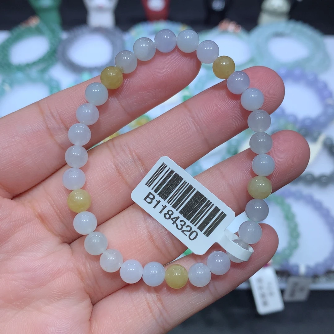 翡翠未镶嵌手串天然