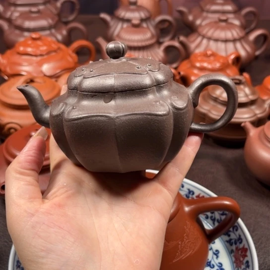 茶壶紫砂孤****影原矿天青180毫升