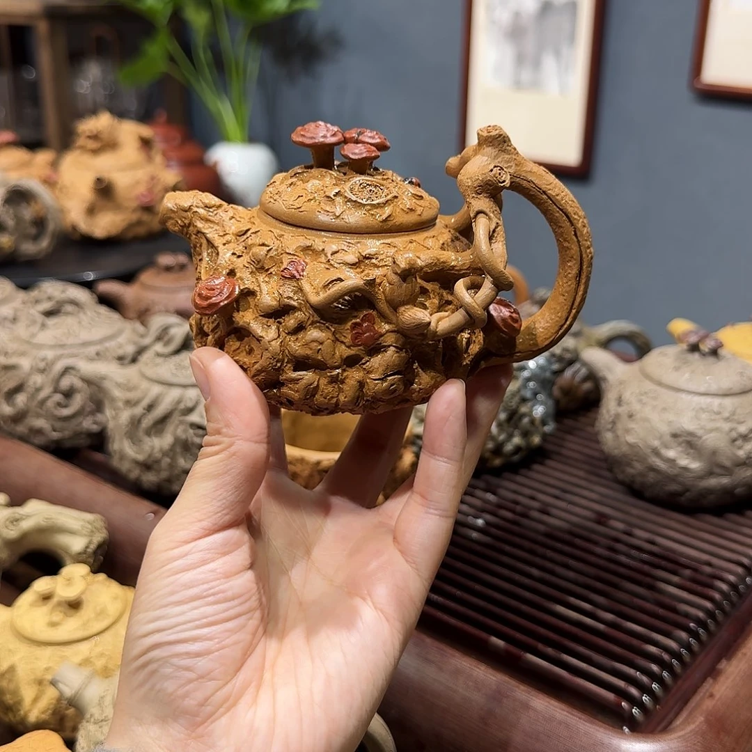 紫砂茶壶老段供春180cc