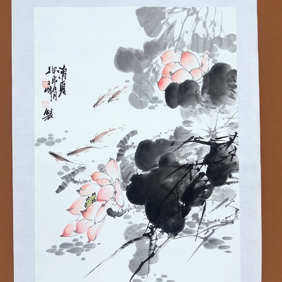 国画李文峰的画作