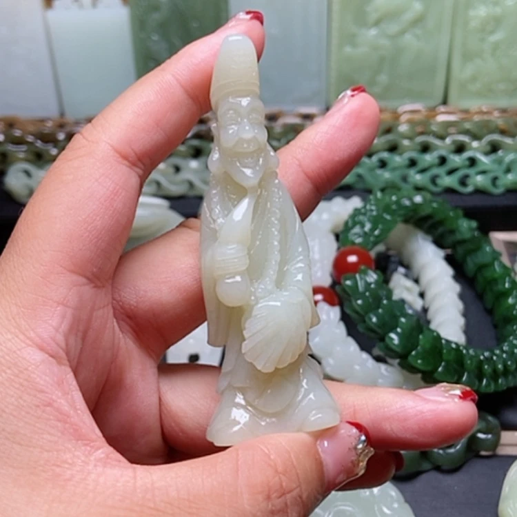 【闪购商品】和田玉未镶嵌颈饰顺**张